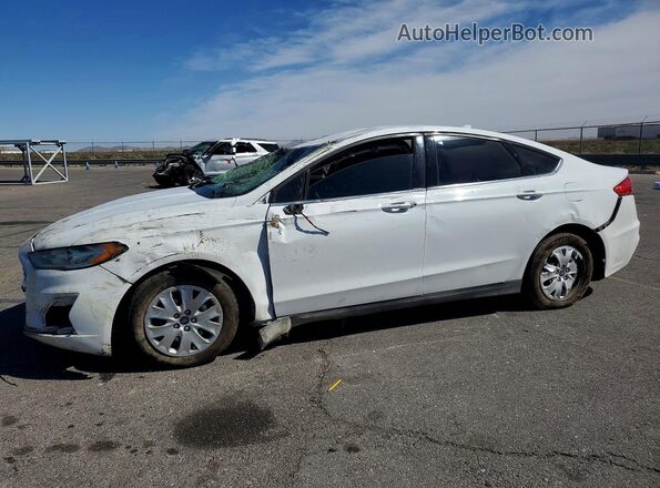 3FA6P0G77LR113785 2020 FORD FUSION White Przód lewy