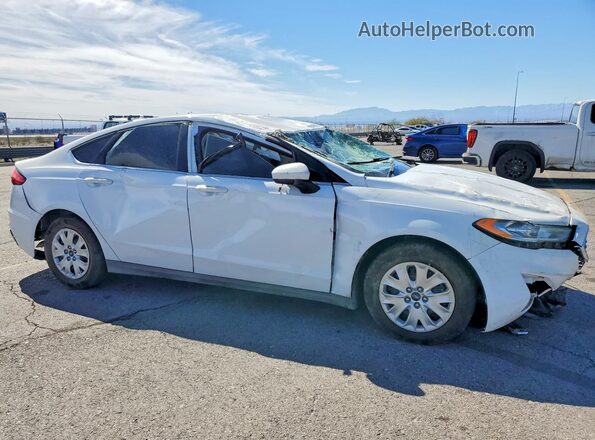 3FA6P0G77LR113785 2020 FORD FUSION White Przód prawy