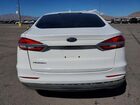 2020 Ford Fusion S White vin: 3FA6P0G77LR113785