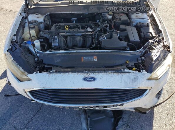 3FA6P0G77LR113785 2020 FORD FUSION White Widok wnętrza z tyłu