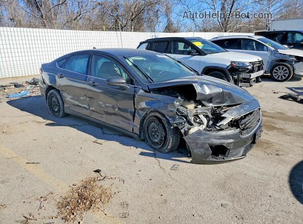 3FA6P0G78LR263517 2020 FORD FUSION Серый Передняя правая четверть