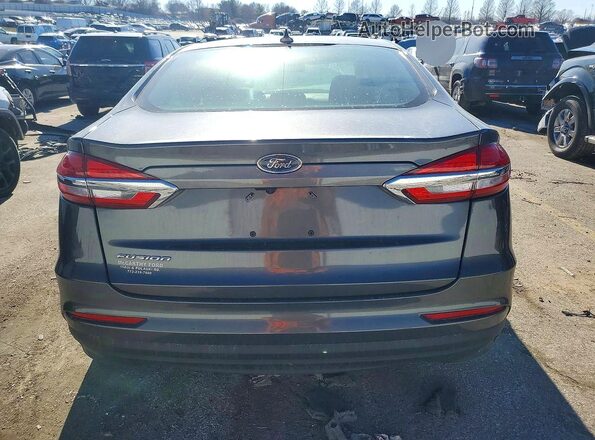 3FA6P0G78LR263517 2020 FORD FUSION Серый Вид сзади