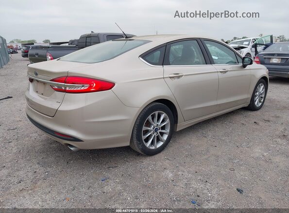 3FA6P0H72HR407035 2017 FORD FUSION Champagne Tył prawy