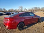 2018 Ford Fusion Se Бордовый vin: 3FA6P0H75JR157067
