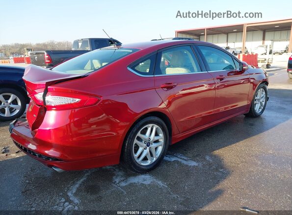 3FA6P0H77GR163154 2016 FORD FUSION Red Tył prawy