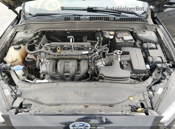 3FA6P0H7XGR112702 2016 FORD FUSION Черный Вид сзади