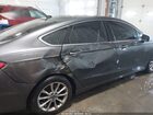 2017 Ford Fusion Se Серый vin: 3FA6P0HD0HR139656