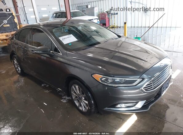 3FA6P0HD0HR139656 2017 FORD FUSION Серый Передняя правая четверть