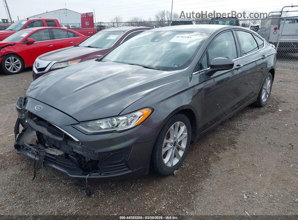 3FA6P0HD0LR164193 2020 FORD FUSION Серый Передняя левая четверть