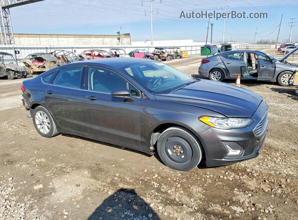 3FA6P0HD1KR280596 2019 FORD FUSION Gray წინა მარჯვენა