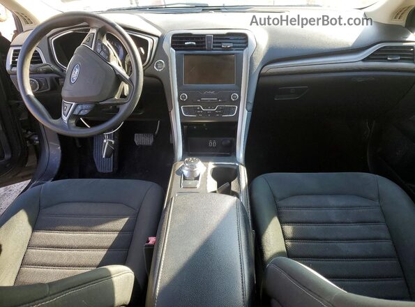 3FA6P0HD1KR280596 2019 FORD FUSION Gray წინა პანელის ხედი