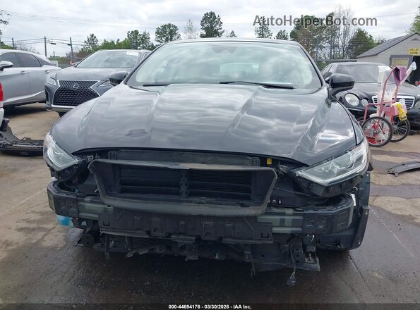 3FA6P0HD1LR103497 2020 FORD FUSION Черный Вид задней части салона