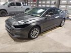 2017 Ford Fusion Se Серый vin: 3FA6P0HD2HR393949