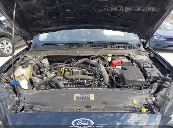 3FA6P0HD3LR235659 2020 FORD FUSION Blue Widok z tyłu