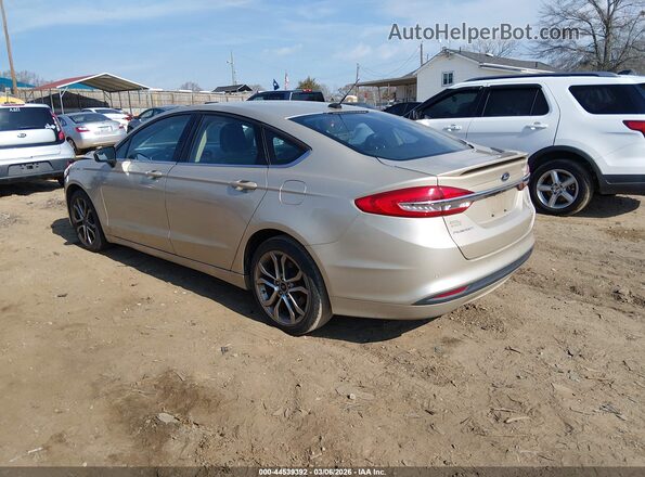 3FA6P0HD4HR401985 2017 FORD FUSION Gold Tył lewy