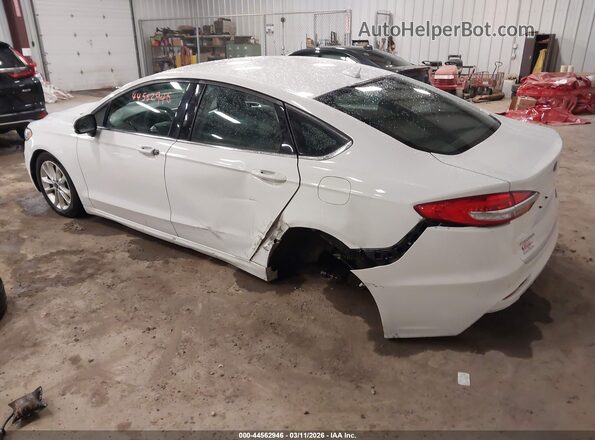 3FA6P0HD5KR217842 2019 FORD FUSION White Tył lewy
