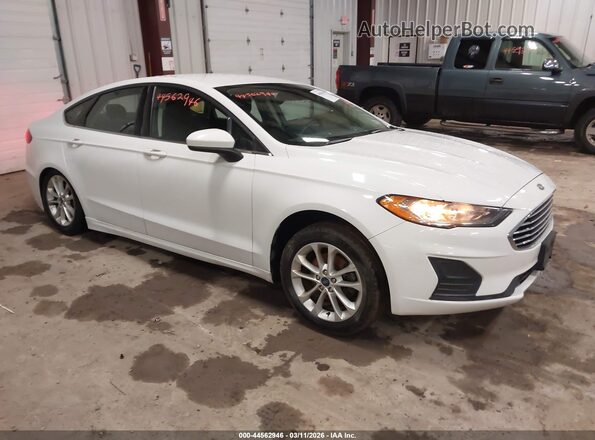 3FA6P0HD5KR217842 2019 FORD FUSION White Przód prawy