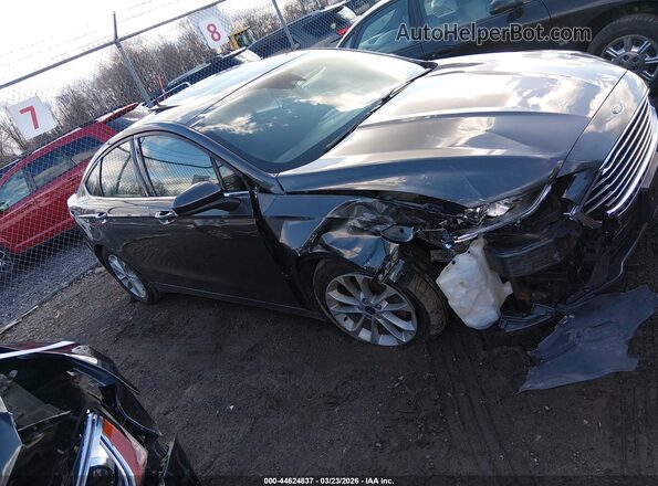 3FA6P0HD5LR132114 2020 FORD FUSION Серый Вид задней части салона