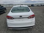2018 Ford Fusion Se White vin: 3FA6P0HD6JR204029
