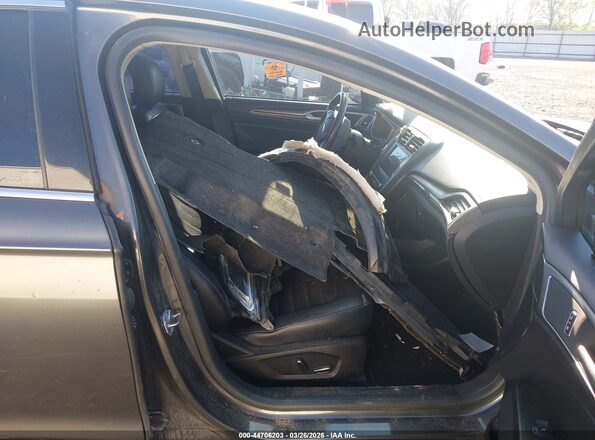 3FA6P0HD6JR231358 2018 FORD FUSION Серый Вид салона спереди