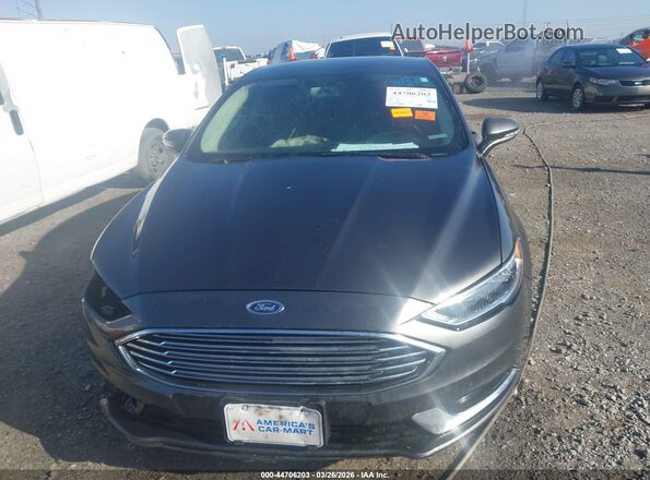 3FA6P0HD6JR231358 2018 FORD FUSION Серый Вид щитка приборов