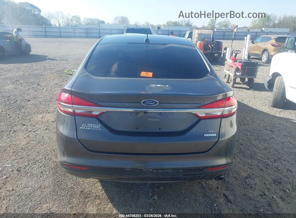 3FA6P0HD6JR231358 2018 FORD FUSION Серый 