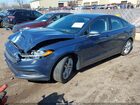 2018 Ford Fusion Se Blue vin: 3FA6P0HD6JR239640