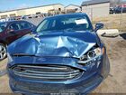 2018 Ford Fusion Se Blue vin: 3FA6P0HD6JR239640