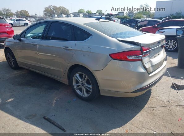 3FA6P0HD7JR255331 2018 FORD FUSION Золотой Задняя левая четверть