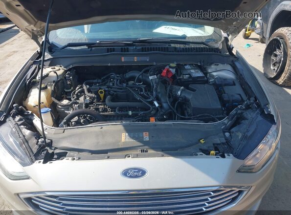 3FA6P0HD7JR255331 2018 FORD FUSION Золотой Вид сзади