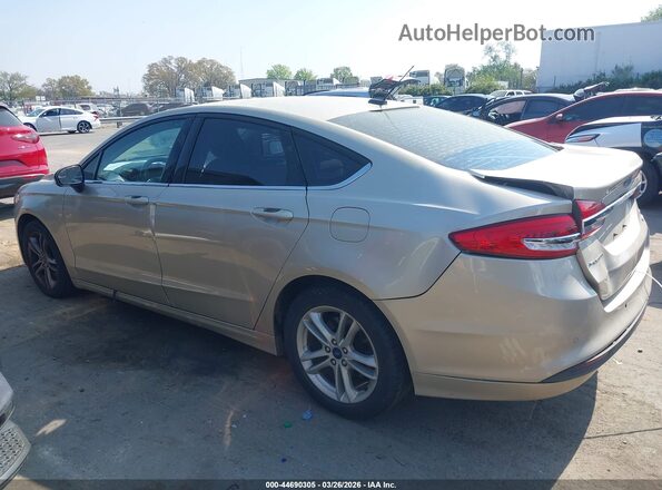 3FA6P0HD7JR255331 2018 FORD FUSION Золотой Панорамный вид салона 360°