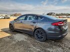 2018 Ford Fusion Se Gray vin: 3FA6P0HD9JR178932