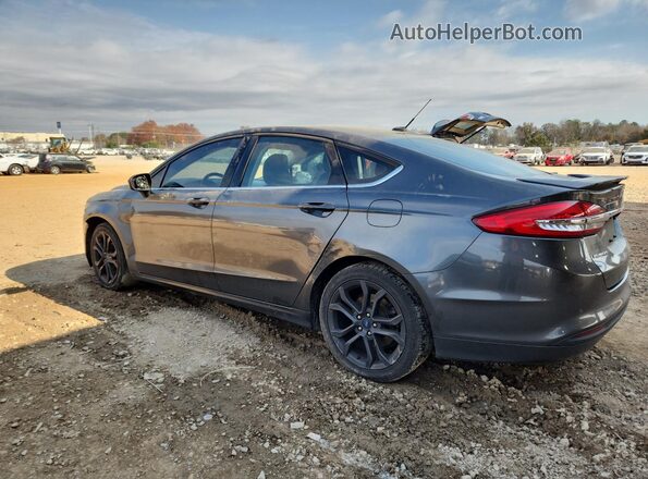 3FA6P0HD9JR178932 2018 FORD FUSION Gray Tył lewy