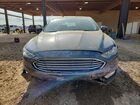 2018 Ford Fusion Se Gray vin: 3FA6P0HD9JR178932