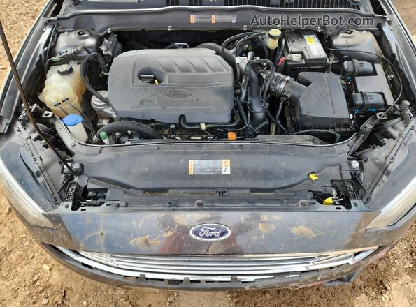 3FA6P0HD9JR178932 2018 FORD FUSION Gray Widok wnętrza z tyłu
