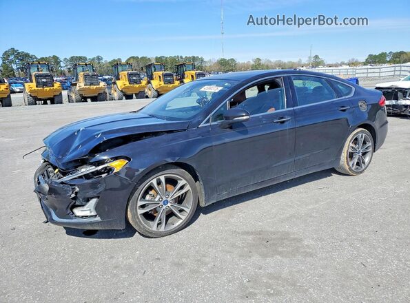 3FA6P0K94LR175105 2020 FORD FUSION Black Przód lewy
