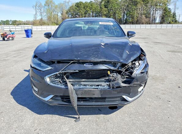 3FA6P0K94LR175105 2020 FORD FUSION Black Widok z przodu