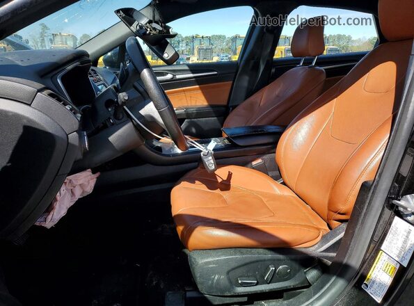 3FA6P0K94LR175105 2020 FORD FUSION Black Widok wnętrza z przodu