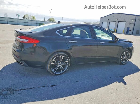 3FA6P0K94LR175105 2020 FORD FUSION Black Tył prawy