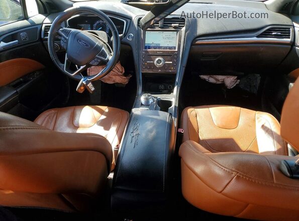 3FA6P0K94LR175105 2020 FORD FUSION Black Widok deski rozdzielczej