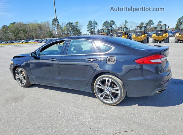 3FA6P0K94LR175105 2020 FORD FUSION Black Tył lewy