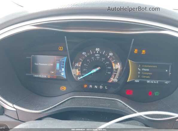 3FA6P0LU0GR172548 2016 FORD FUSION HYBRID Серебряный Вид задних сидений