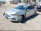2018 Ford Fusion Hybrid Se Silver vin: 3FA6P0LU0JR116259