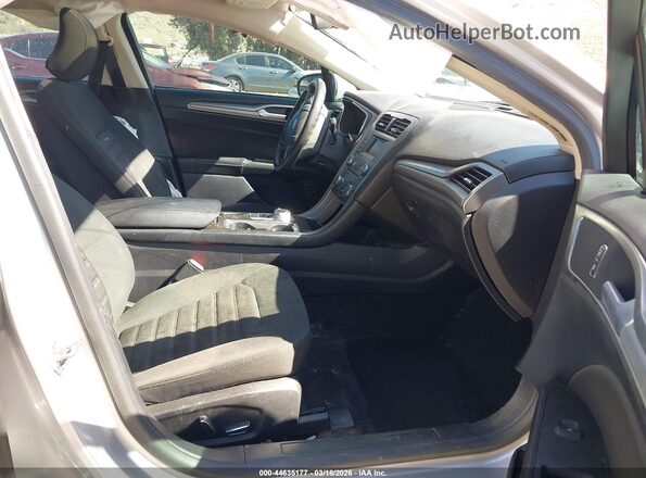 3FA6P0LU0JR116259 2018 FORD FUSION HYBRID Silver წინა სალონის ხედი