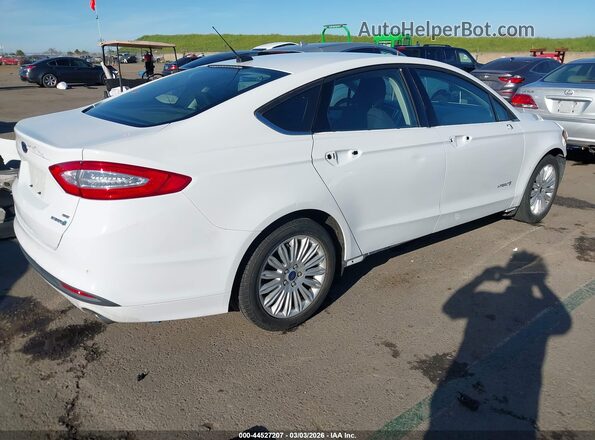 3FA6P0LU1GR342268 2016 FORD FUSION HYBRID Белый Задняя правая четверть
