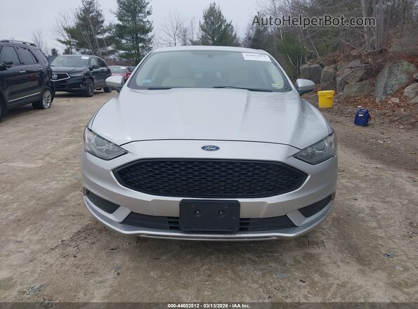 3FA6P0LU1JR124645 2018 FORD FUSION HYBRID Серебряный Вид щитка приборов
