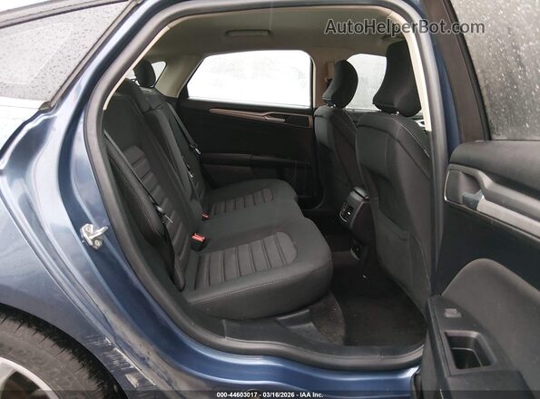 3FA6P0LU2JR274697 2018 FORD FUSION HYBRID Blue Вид наклейки з VIN-кодом
