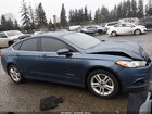 2018 Ford Fusion Hybrid Se Blue vin: 3FA6P0LU2JR274697