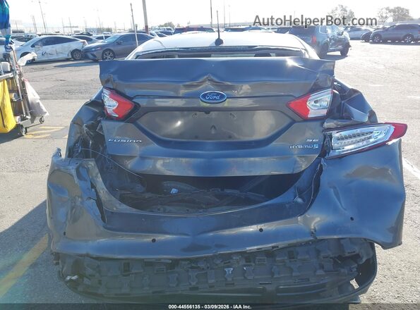 3FA6P0LU3GR195662 2016 FORD FUSION HYBRID Серый Вид спереди