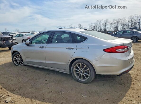 3FA6P0LU3HR285363 2017 FORD FUSION Silver Tył lewy